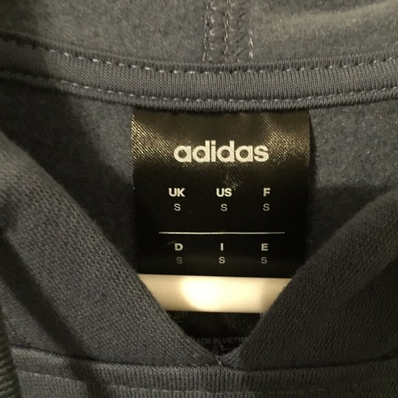 Adidas Two-Tone Hoodie Size S - Picture 4 of 5
